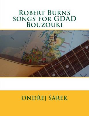 Book cover for Robert Burns songs for GDAD Bouzouki
