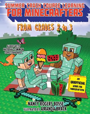 Book cover for Summer Crash Course Learning for Minecrafters: From Grades 2 to 3