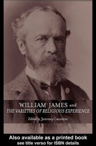 Cover of William James and the Varieties of Religious Experience