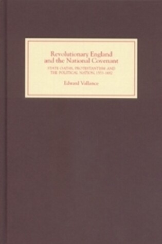 Cover of Revolutionary England and the National Covenant