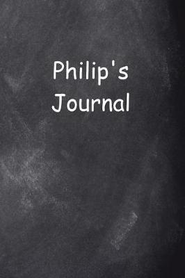 Cover of Philip Personalized Name Journal Custom Name Gift Idea Philip