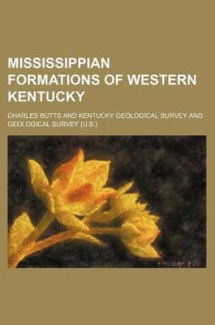 Cover of Mississippian Formations of Western Kentucky