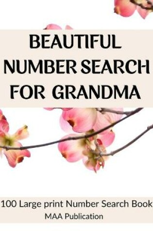 Cover of Beautiful Number Search For Grandma