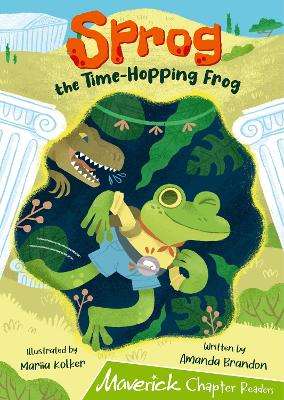 Book cover for Sprog the Time-Hopping Frog