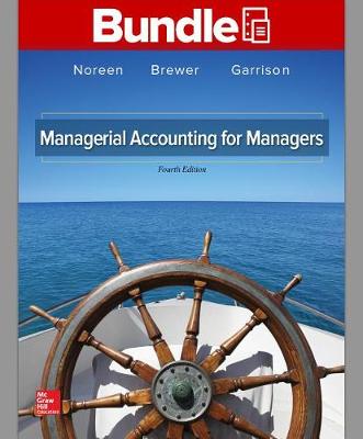 Book cover for Gen Combo LL Managerial Accounting for Managers; Connect 1s Access Card