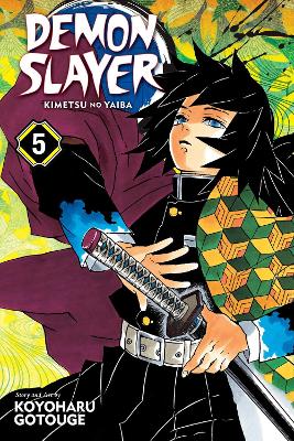 Book cover for Demon Slayer: Kimetsu no Yaiba, Vol. 5