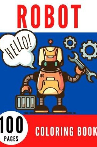 Cover of Robot Coloring Book