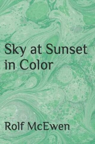 Cover of Sky at Sunset in Color