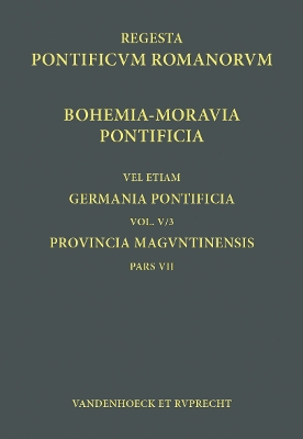 Cover of Bohemia-Moravia Pontificia