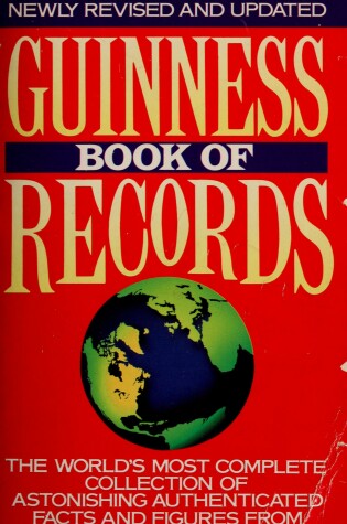 Cover of Guinness Book of Records, 1992