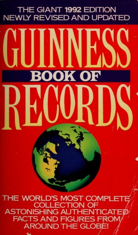 Book cover for Guinness Book of Records, 1992