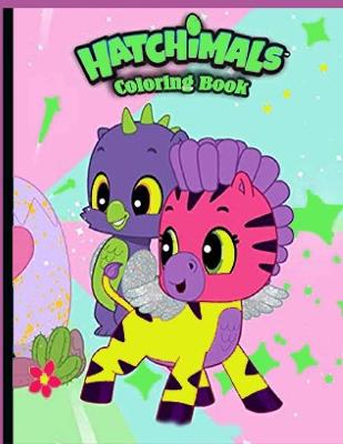 Book cover for Hatchimals Coloring Book