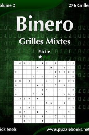 Cover of Binero Grilles Mixtes - Facile - Volume 2 - 276 Grilles