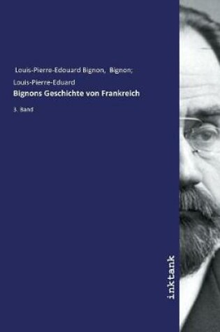 Cover of Bignons Geschichte von Frankreich