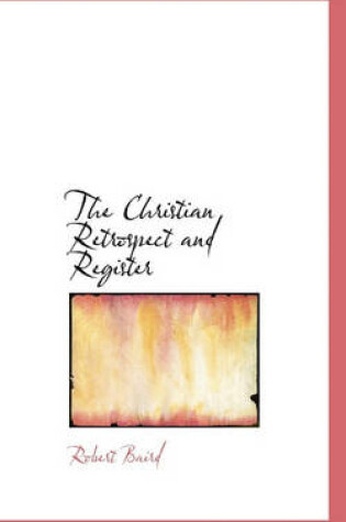 Cover of The Christian Retrospect and Register