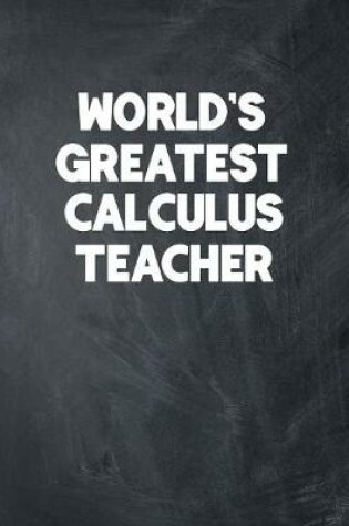 Cover of World's Greatest Calculus Teacher