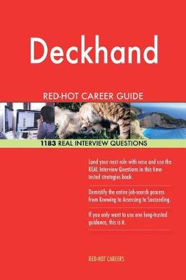 Book cover for Deckhand Red-Hot Career Guide; 1183 Real Interview Questions