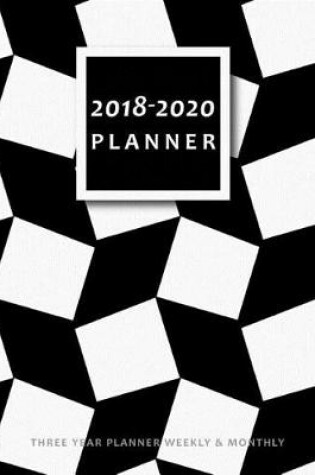 Cover of 2018 -2020 Three Year Planner Weekly and Monthly