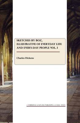 Book cover for Sketches by Boz vol. I