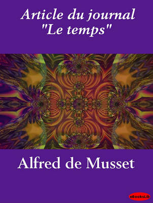 Book cover for Article Du Journal "Le Temps"