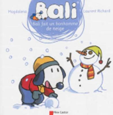 Book cover for Bali fait un bonhomme de neige