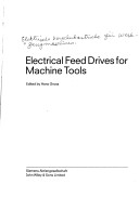 Book cover for Electrical Feed-drives for Machine Tools