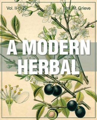 Book cover for Modern Herbal Vol 2