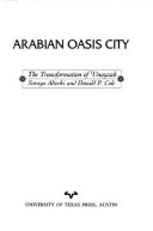 Cover of Arabian Oasis City