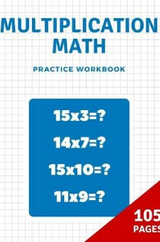 Cover of Multiplication math practice