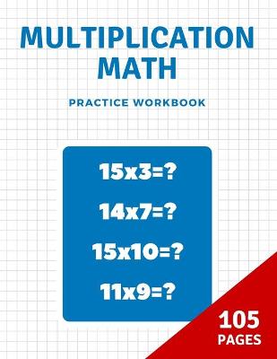 Book cover for Multiplication math practice