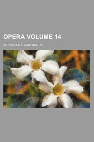 Cover of Opera Volume 14