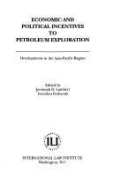 Book cover for Economic and Political Incentives to Petroleum Exploration