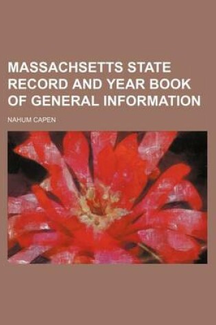 Cover of Massachsetts State Record and Year Book of General Information