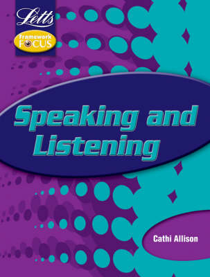 Book cover for Key Stage 3 Framework Focus: Speaking and Listening