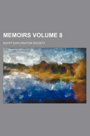 Cover of Memoirs Volume 8