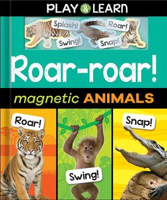 Book cover for Roar-roar! Magnetic Animals