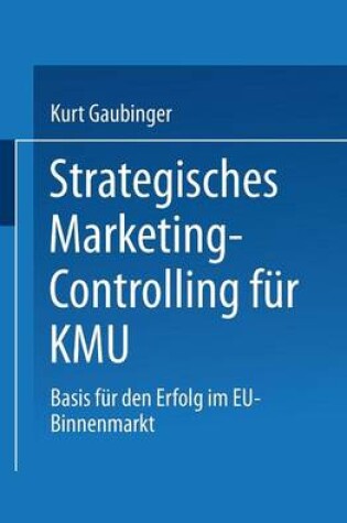 Cover of Strategisches Marketing-Controlling für KMU