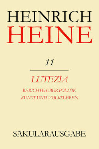 Cover of Lutezia: Berichte Ueber Politik, Kunst Und Volksleben