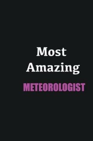 Cover of Most Amazing Meteorologist