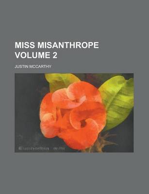 Book cover for Miss Misanthrope Volume 2