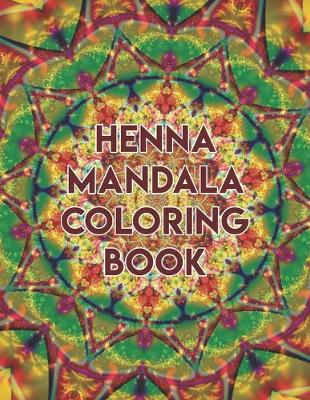 Book cover for Henna Mandala Coloring Book