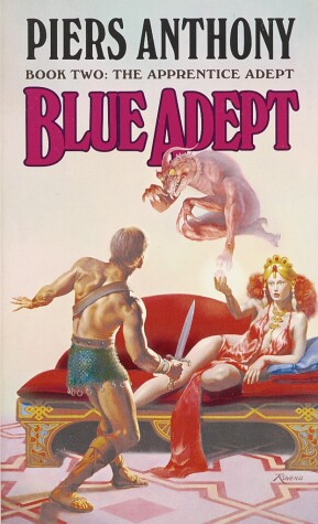 Book cover for Blue Adept