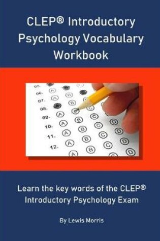 Cover of CLEP Introductory Psychology Vocabulary Workbook