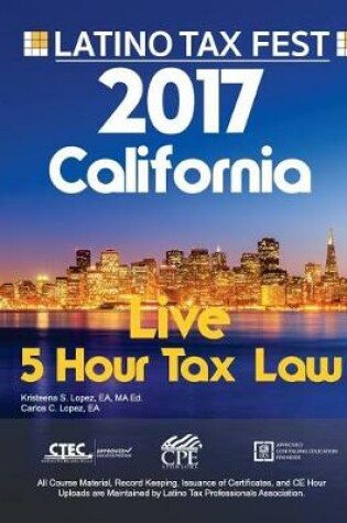 Cover of 2017 California Live 5 Hour Tax Law