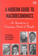 Book cover for A MODERN GUIDE TO MACROECONOMICS