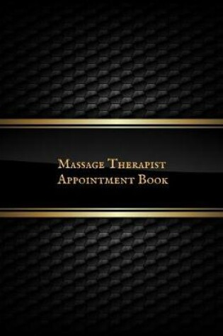 Cover of Massage Therapist Appointment Book