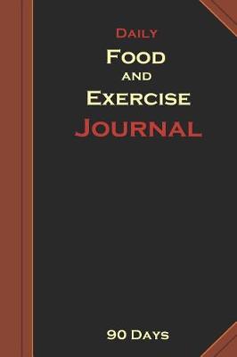 Book cover for Daily Food and Exercise Journal