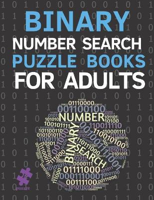 Book cover for Binary Number Search Puzzle Books For Adults