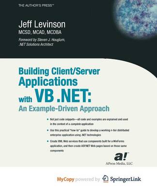 Book cover for Building Client/Server Applications with VB .Net