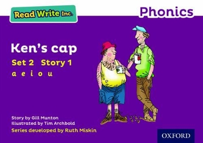 Book cover for Read Write Inc. Phonics: Ken's Cap (Purple Set 2 Storybook 1)